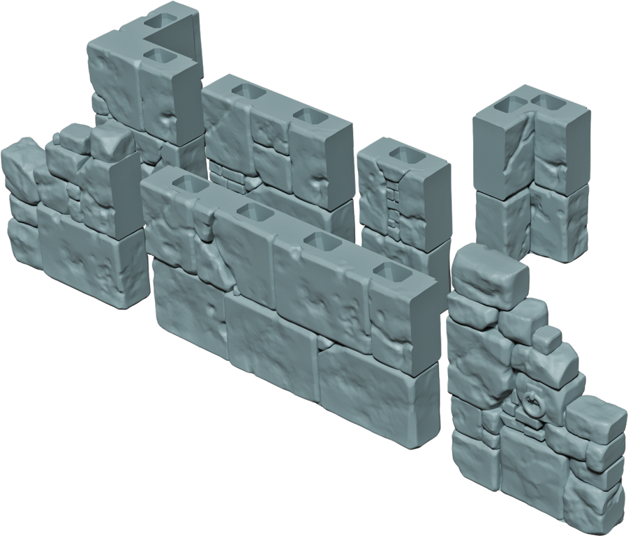 Curse of the Citadel LevelUP! Walls