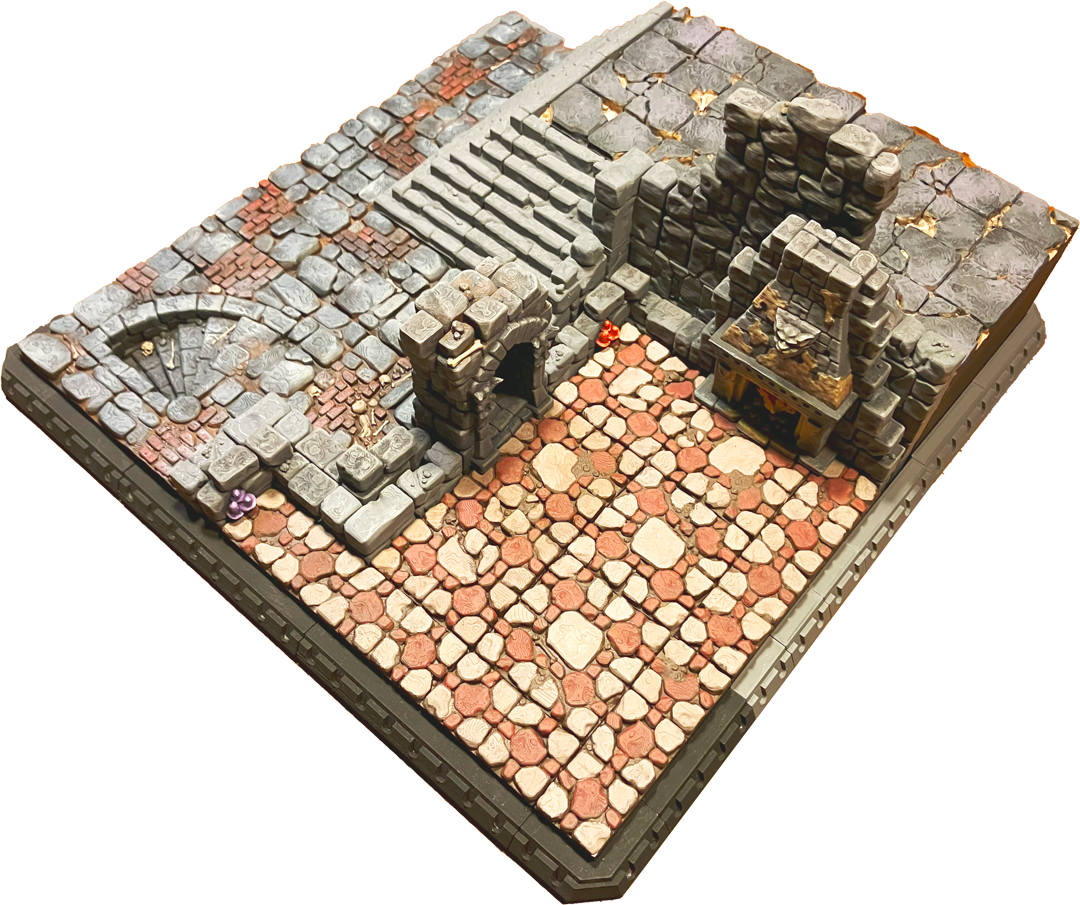 Curse of the Citadel Board Setup 30x30cm