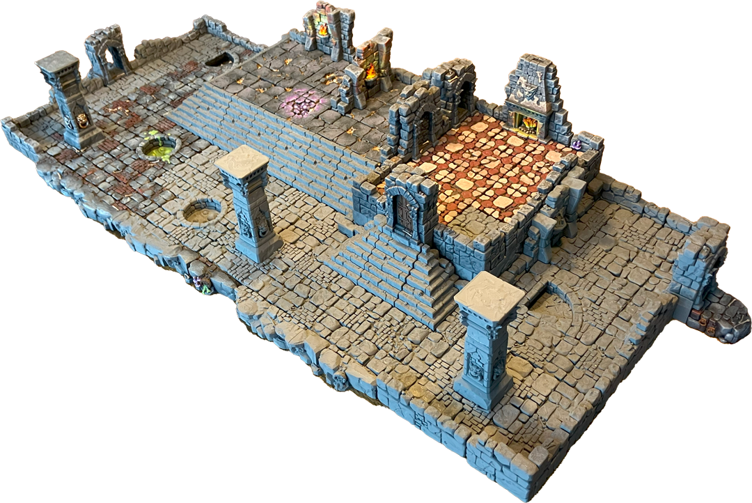 Curse of the Citadel Board Setup 90x40cm image 3