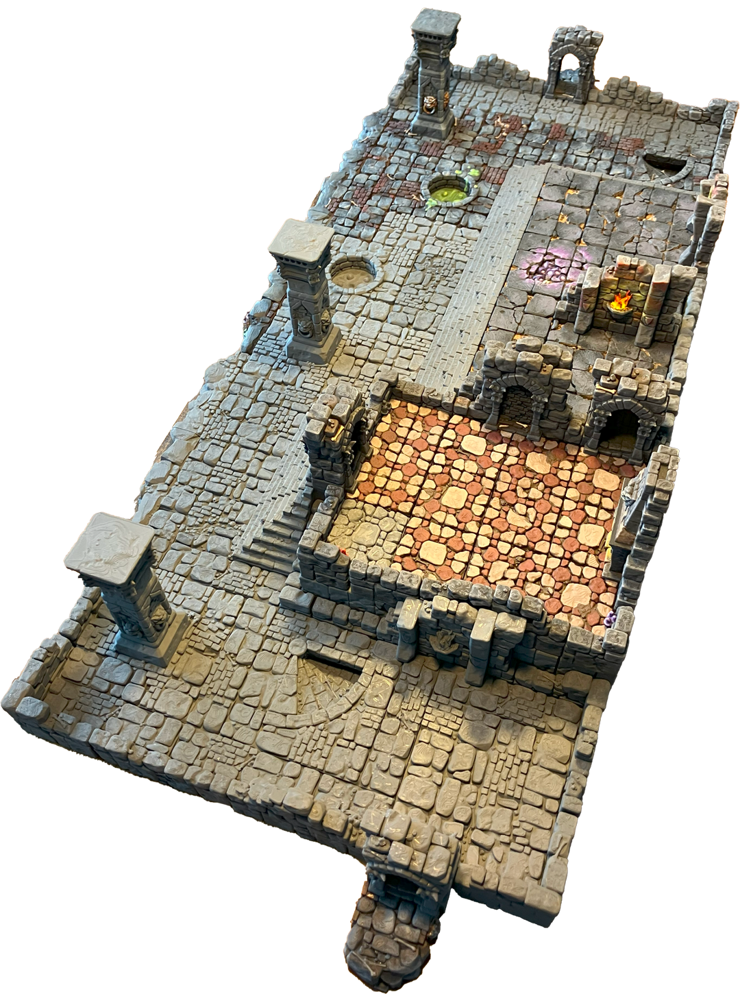 Curse of the Citadel Board Setup 90x40cm image 2