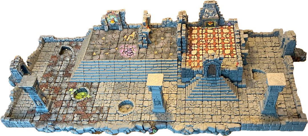 Curse of the Citadel Board Setup 90x40cm