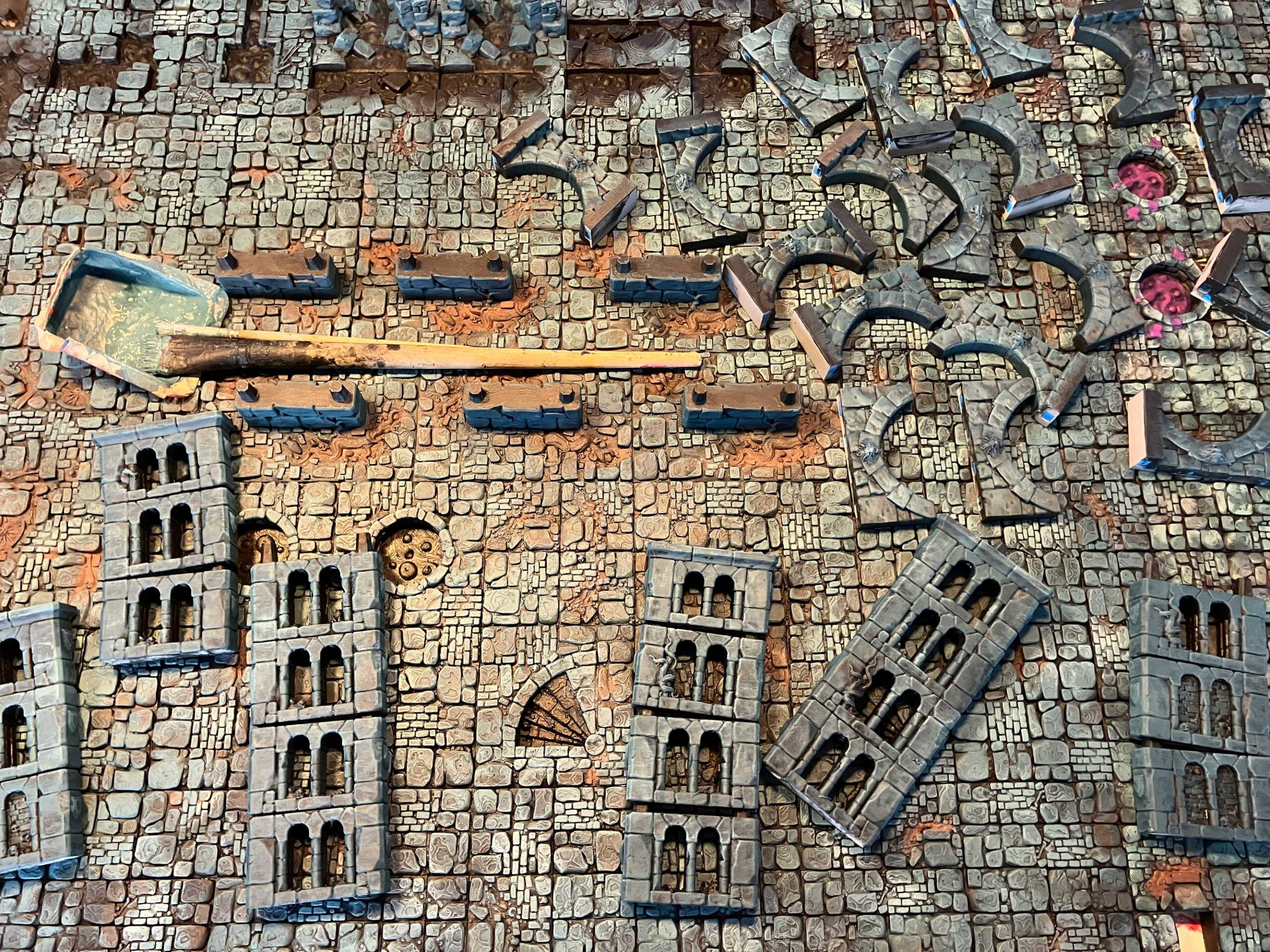 Painting my dark basic color theme: 042